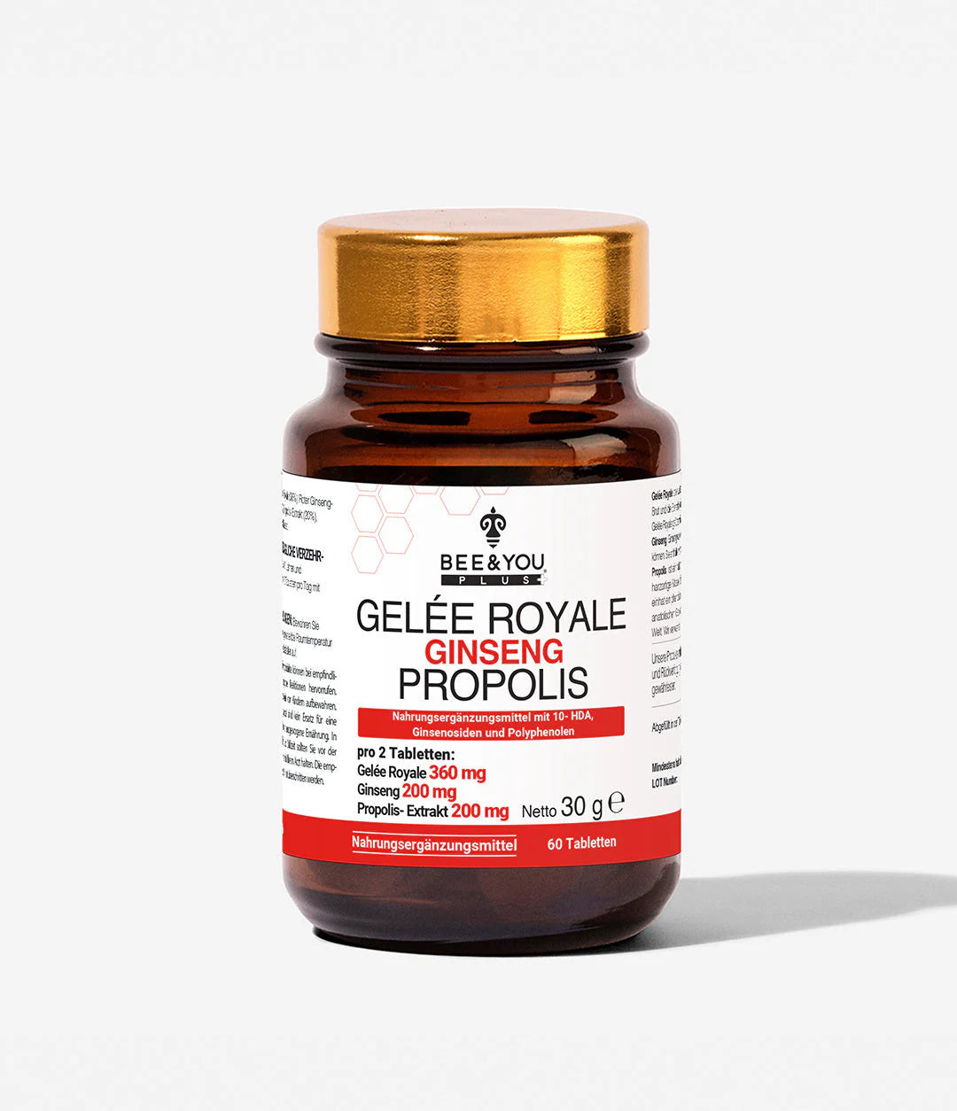 Royal Jelly+Ginseng+Propolis Tablets Ultra Potency