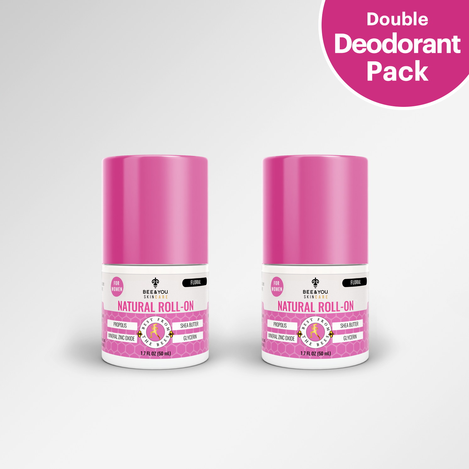 Doppeltes Deodorant-Pack - Frauen