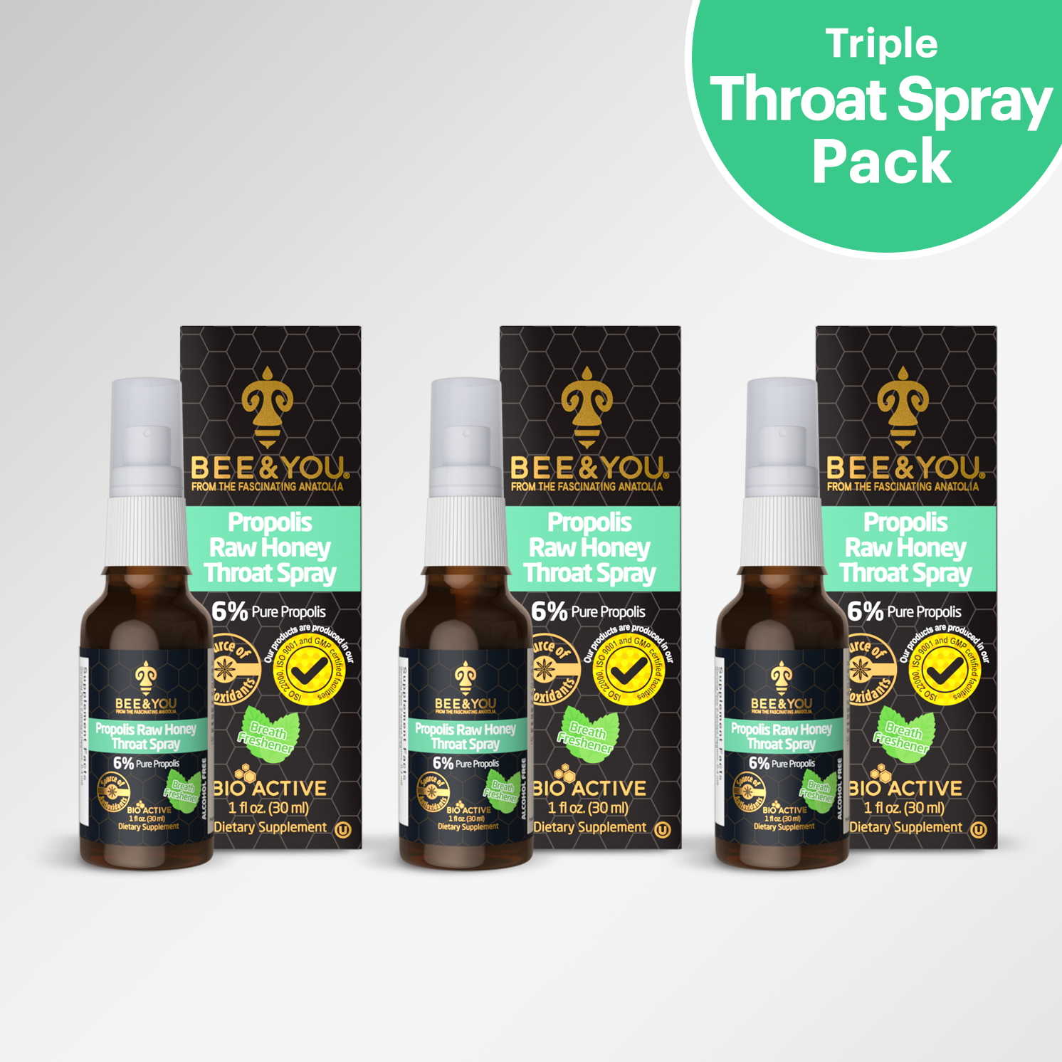 Triple Halspray-Pack