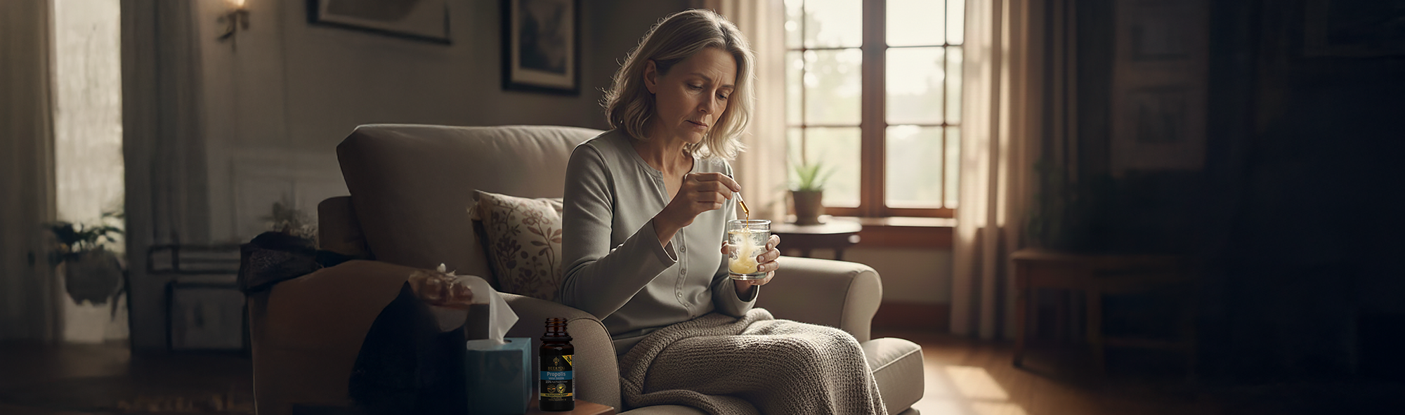 Propolis-Unterstützung in der Grippesaison