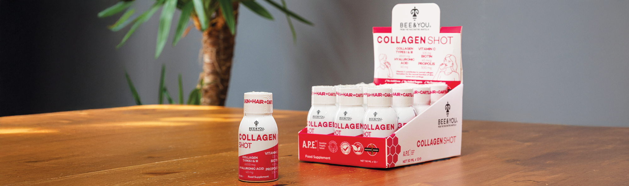 Collagen Shot: Nähre deine Schönheit von innen mit BEE & YOU