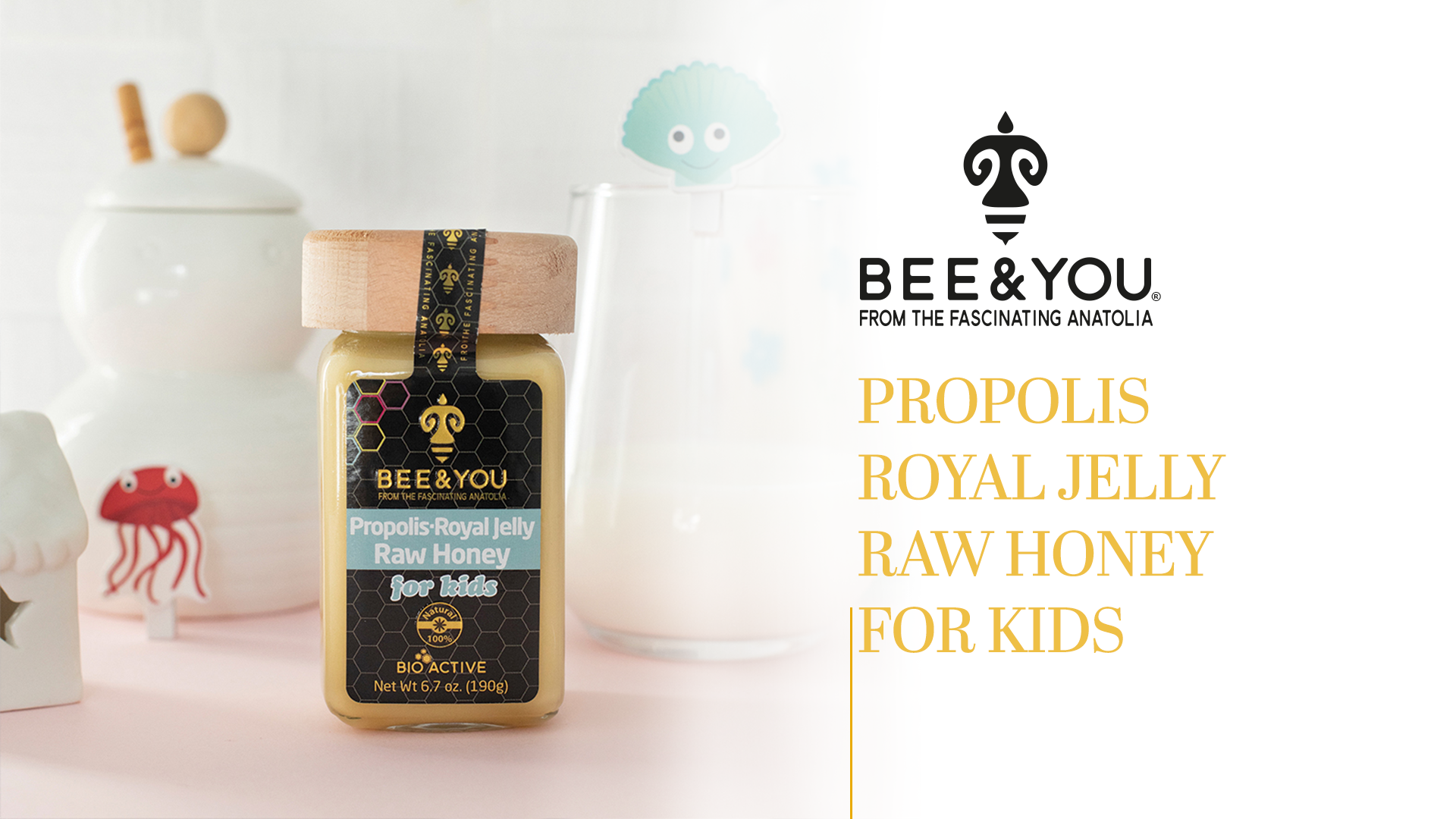 PROPOLIS GELÉE ROYALE ROHER HONIG FÜR KINDER