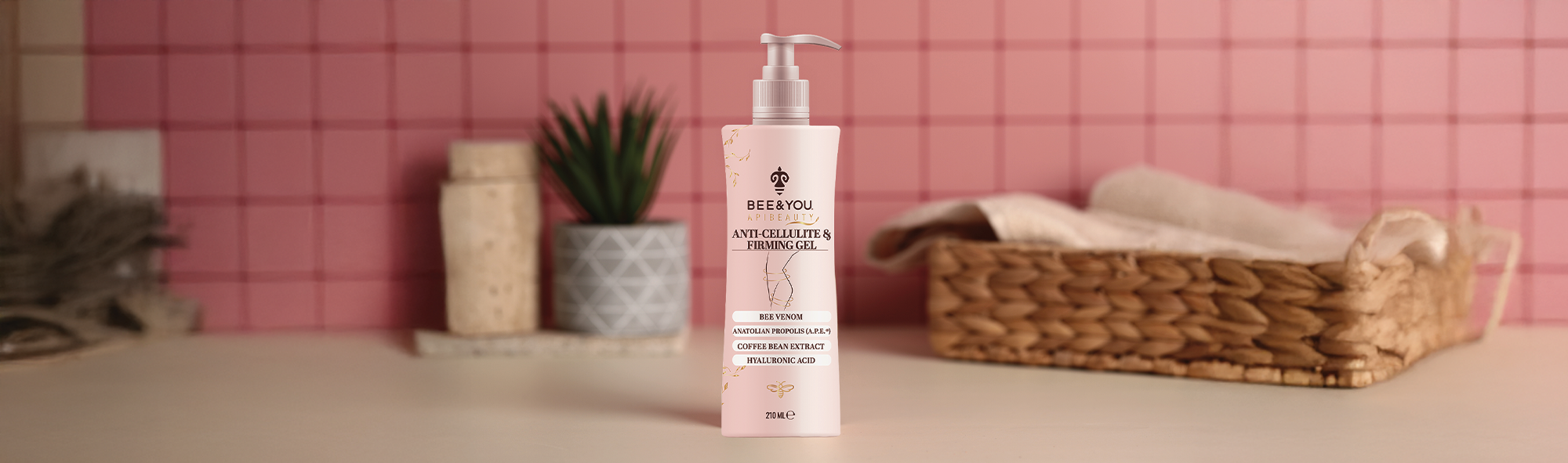 Unterstütze Deine Haut auf natürliche Weise mit der BEE&YOU Anti-Cellulite Gel-Creme