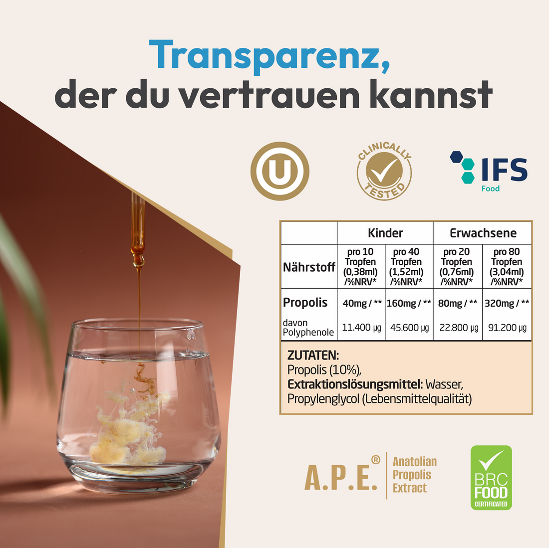 Propolis Tinktur 10%