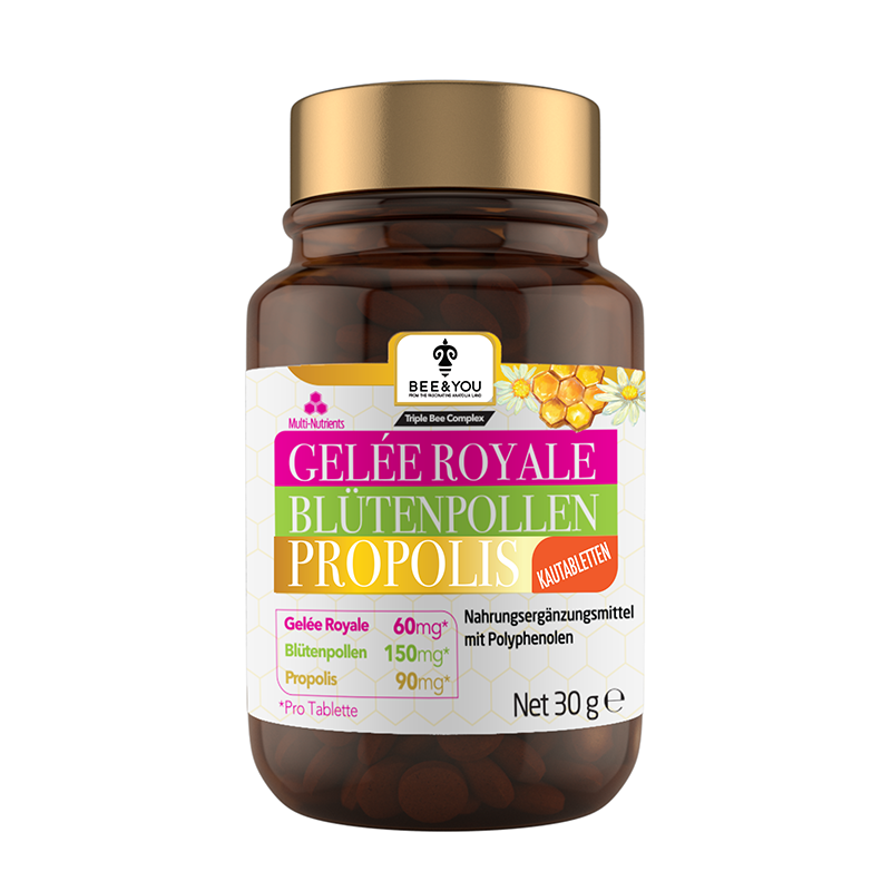 Gelée Royale Blütenpollen Propolis (Kautabletten - 60 Stk)