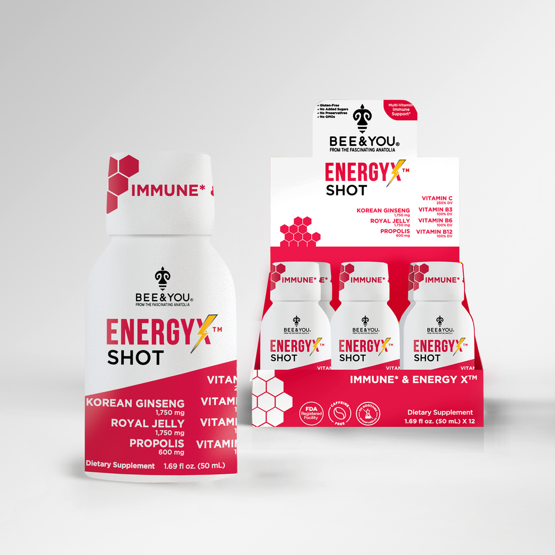 Energie Shot mit Propolis