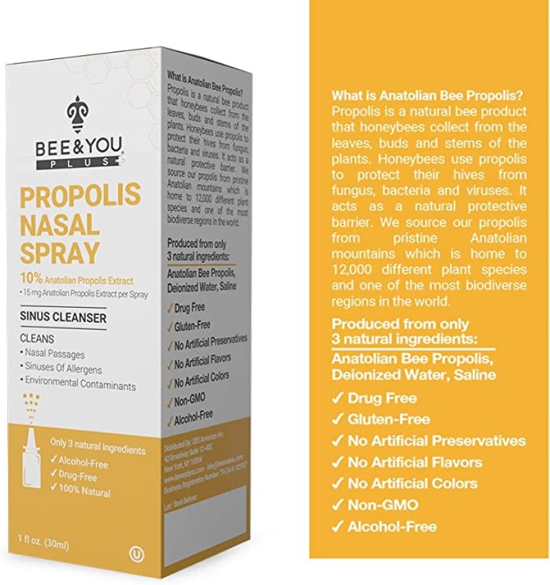 Plus Natürliches Propolis Nasenspray