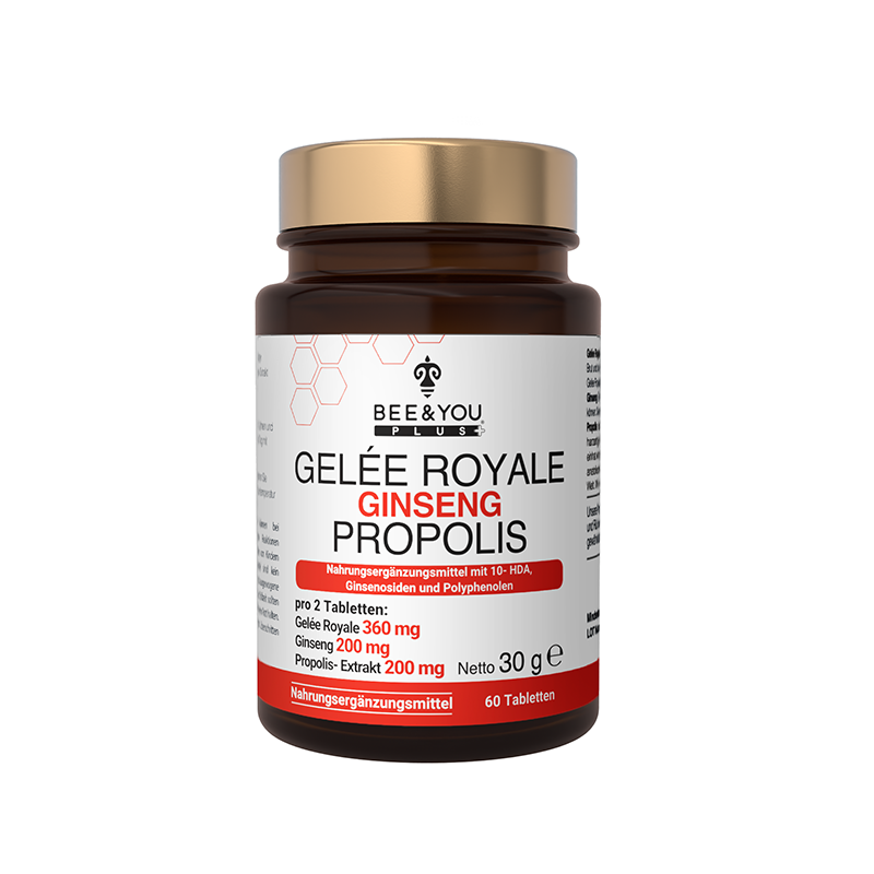Royal Jelly+Ginseng+Propolis Tablets Ultra Potency