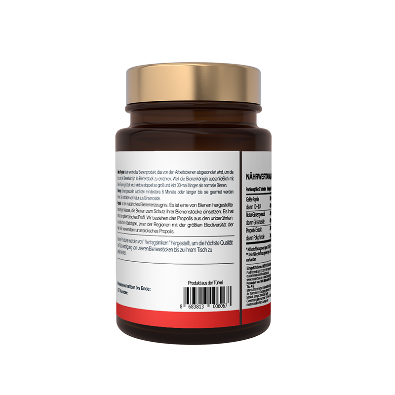 Royal Jelly+Ginseng+Propolis Tablets Ultra Potency