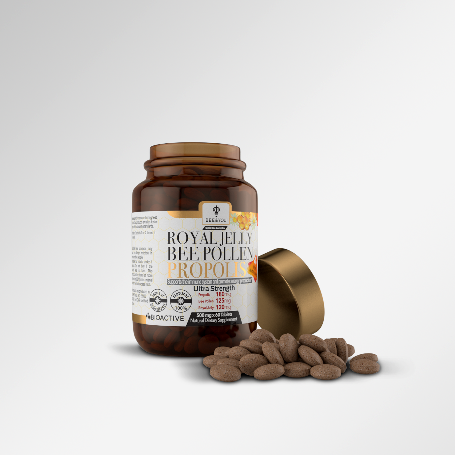 Doppelpack Royal Jelly Propolis Bienenpollen Tabletten
