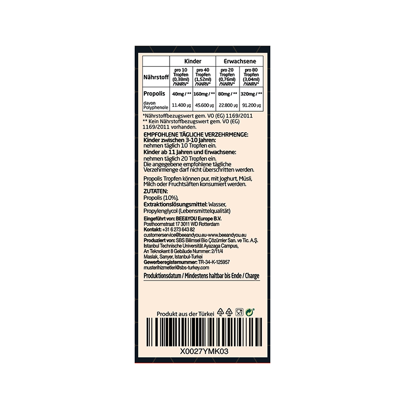 Propolis Tinktur 10%