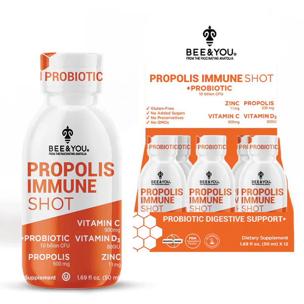 Kinderen Propolis Immuniteit DayTime Shot - Probiotic, 50 ml x 12
