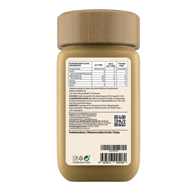 Gelée Royale & Propolis in Honig